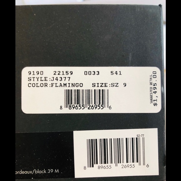 NWT Calvin Klein Collection Bordeaux Boots